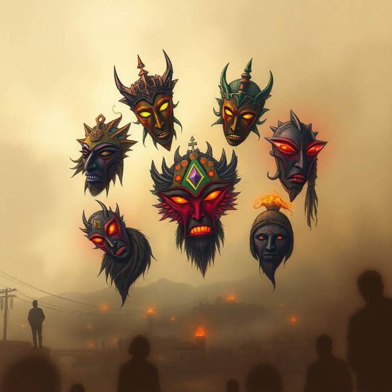 Les 7 Masques du Zangbéto