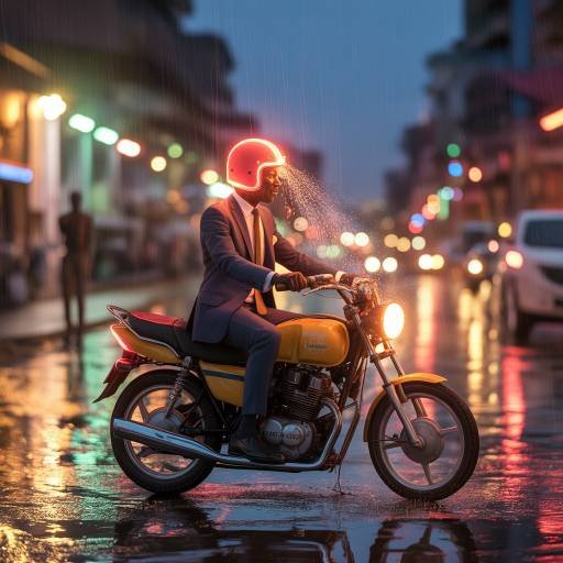 Le Taxi-Moto de Minuit