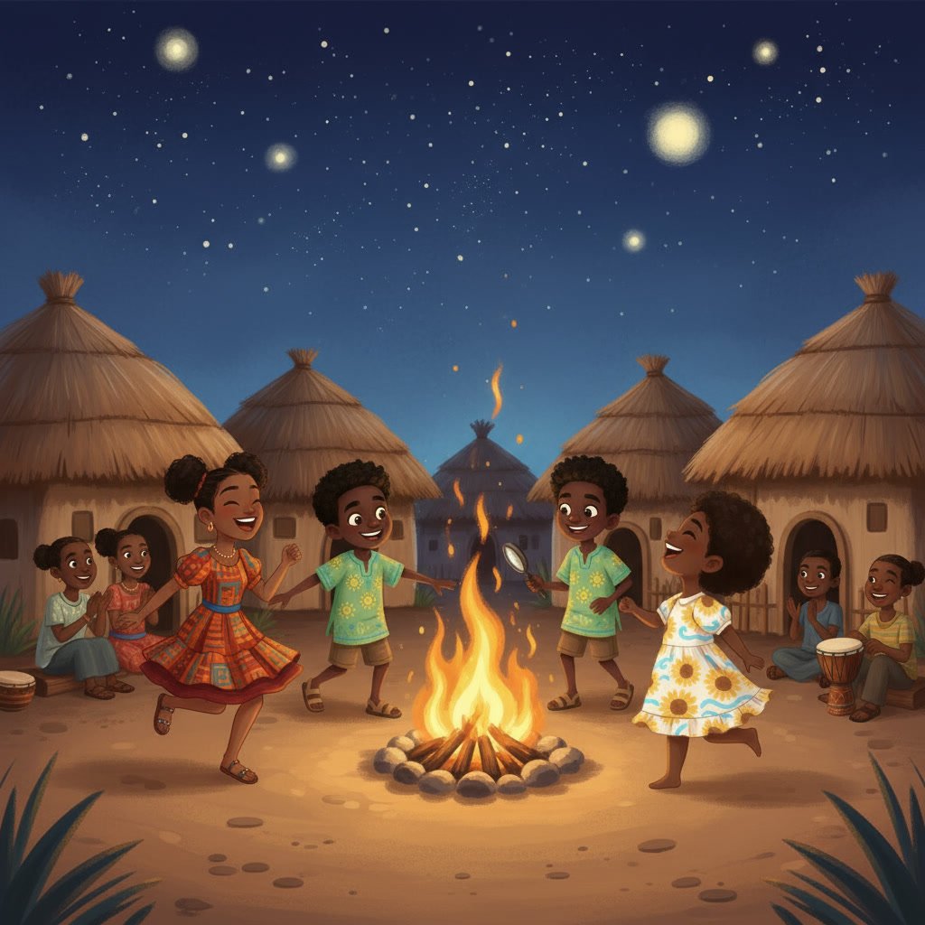 La Lune et les Enfants du Feu